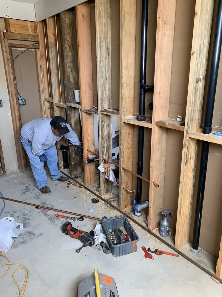 Commercial rough-in plumbing for Commercial Plumbing in Gun Barrel City